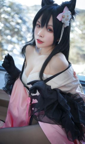 Neko-薇薇  – 爱宕和服[39P]