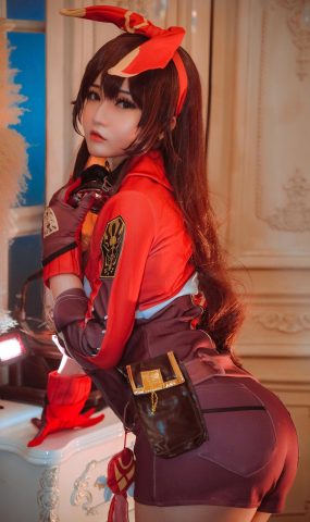 Potato Godzilla  – Amber (Genshin Impact)[33P]