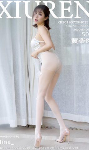 [XR绣人网]XR20190729N01578 2019.07.29 NO.1578 轻薄透视的婚纱下搭配朦胧丝袜 黄楽然[50+1P]