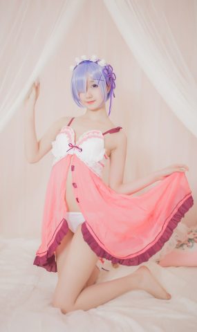 网荭Coser@木绵绵OwO – 蕾姆睡衣 在现浏览