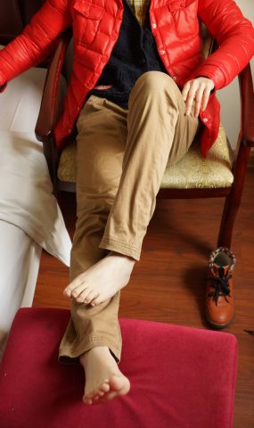 自由摄影 No.068 干净白嫩的足模小米 [51P]