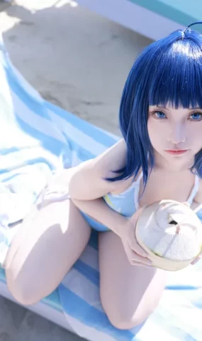 G44不会受伤 – 八奈见杏菜 泳装[22P]