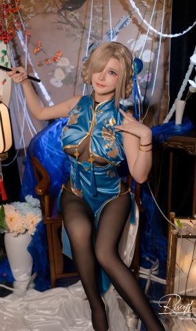 前羽_rr  – 明日奈同人旗袍[36P]