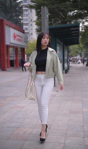 唯美街拍 NO.1081  白裤-往事清零 (1) [84P]