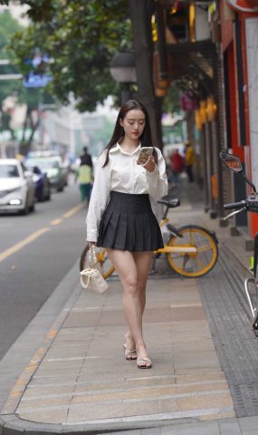 唯美街拍 NO.859 百褶裙美女（二） [96P]