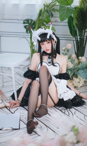 瓜希酱  能代女仆 [22P]