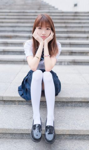 [喵糖映画]VOL.427 白丝校园JK[50P]