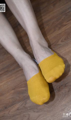 [只糖棉袜] NO.061 薄荷 单鞋里的秋叶黄 在现浏览