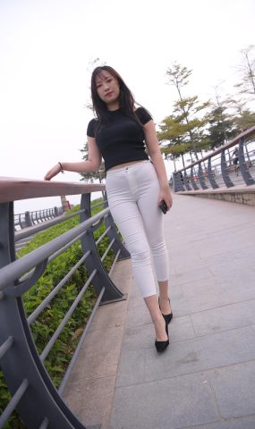 唯美街拍 NO.1081  白裤-往事清零 (4) [84P]