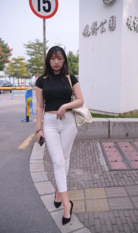 唯美街拍 NO.1081  白裤-往事清零 (5) [84P]