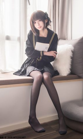 [喵糖映画]VOL.330 窗台少女[20P]