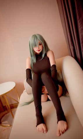 周叽是可爱兔兔 – 伊丽莎白连体衣[15P]