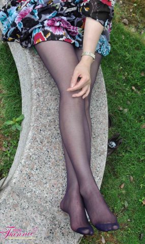 Fannie芬妮每足园 No.430 丝魅 彩丝 紫色[55P]