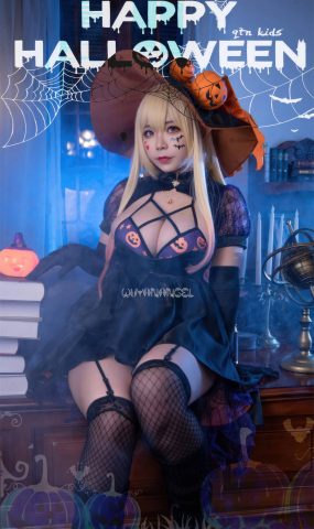 自闭颜球球(无颜小天使wy)  – 喜多川海梦万圣节[32P]