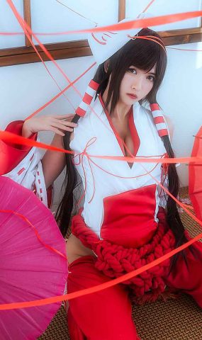 网荭Coser@鳗鱼霏儿 巫女 在现浏览