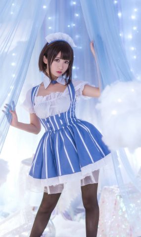 网荭Coser@鳗鱼霏儿 加藤惠 女仆 在现浏览