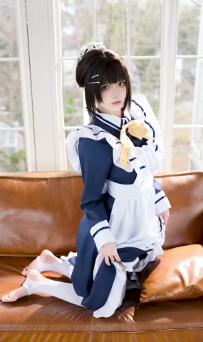 九柒喵  枣子姐女仆[23P]