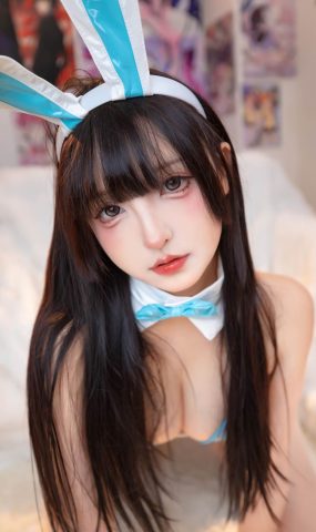 神楽板真冬 – 雪糕兔女郎[34P]