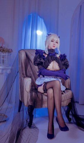 网荭Coser@rioko凉凉子 黑枪呆女仆 在现浏览