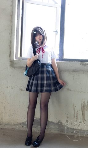 少女秩序 GR04L 黑丝JK [50P]