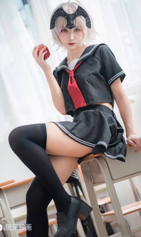 兔玩映画 C052 黑贞校服 在现浏览