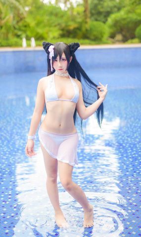 网荭Coser@九曲Jean 碧蓝航线 泳装 在现浏览