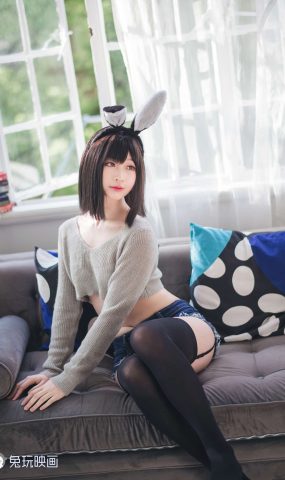 兔玩映画 VOL.040 毛衣热裤 在现浏览