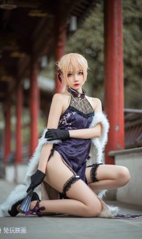 兔玩映画 VOL.052 紫雨心 在现浏览