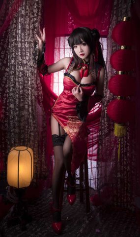 微博红人Coser@鬼畜摇 时崎狂三 在现浏览