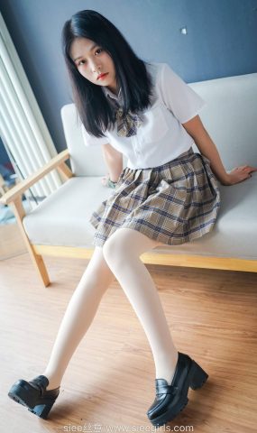 [SIEE丝意]NO.472 文文 小皮鞋学生装 厚肉丝[65P]