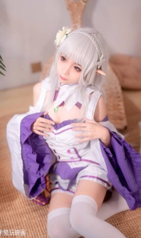 兔玩映画 C198 艾米利亚 [43P]