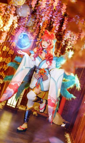 动漫博主 雯妹不讲道理 – 阿狸 [14P]