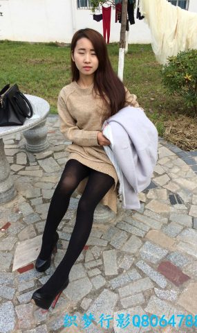 织梦行影@NO.005-第五期 宋晨校园厚黑丝高跟（宋晨）[73P]