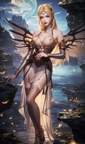 AI绘画 1050 斗罗大陆-千仞雪[63P]