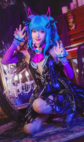 萌系小解解木绵绵OwO  miku小恶魔 [19P]