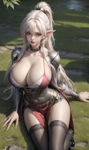 AI绘画 497 精灵女骑士[29P]