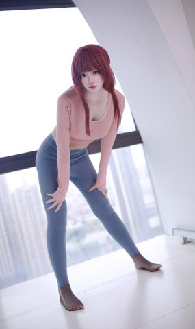 疯猫ss  – 瑜伽服 卡芙卡[58P]