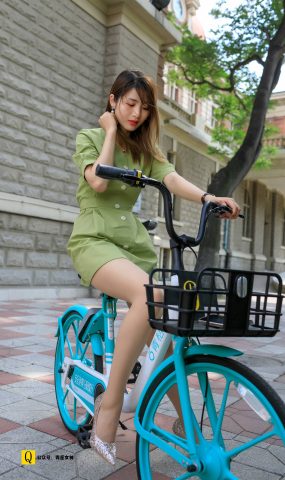 [青丘女神] 2019.07.16 NO.144 小诺 外院绿裙子 [114P]