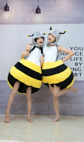 初夏女神 NO.271 柒柒、双双 两只小蜜蜂[92P]