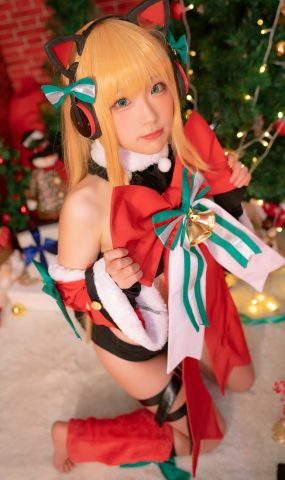 动漫博主 Mime弥美 – 少女前线 TMP 圣诞节 [15P]