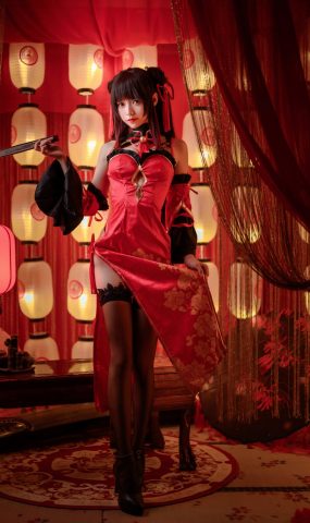 大大卷卷小卷 – 红色双马尾[11P]