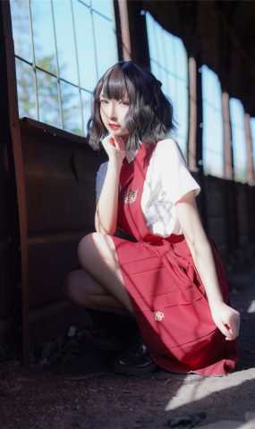 [喵糖映画]VOL.444 红色JK裙[39P]