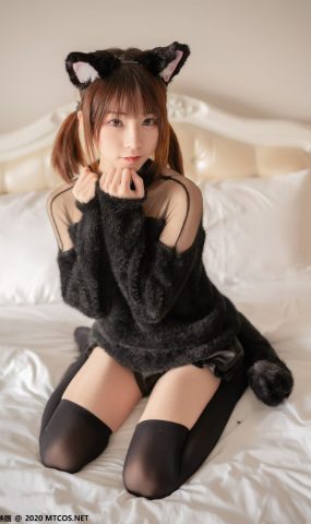 [喵糖映画] VOL.081 Kitaro_绮太郎 黑喵女友 在现浏览