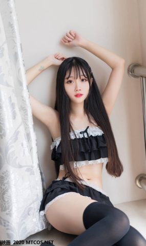 [喵糖映画] VOL.102 蕾SI荷叶边泳衣 在现浏览