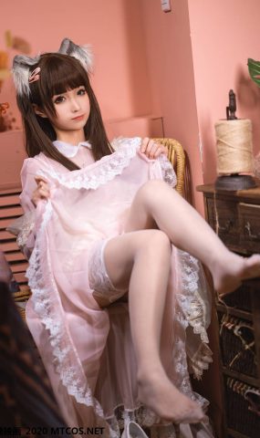 [喵糖映画] VOL.119 粉色猫耳女仆 蠢沫沫 在现浏览