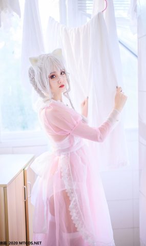 [喵糖映画] VOL.149 粉色透明女仆 在现浏览