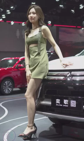 NO.0333 2021广州车展 Racing Model Mitsubishi车模04[20P]