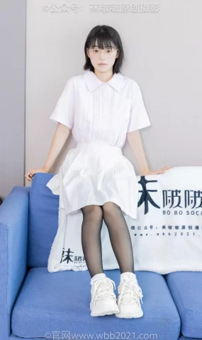 [BoBoSocks袜啵啵]NO.449 糯米 运动鞋、白棉袜、黑丝[92P]