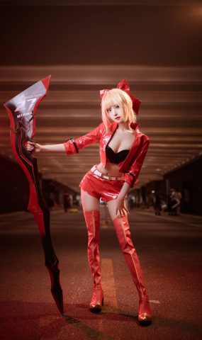 Shika小鹿鹿 尼禄赛车 [11P]