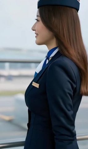 AI Video 058 客室乗务员の魅力的な瞬间 _ Captivating Moments of Flight Attendants 空姐的迷人瞬间[20P]